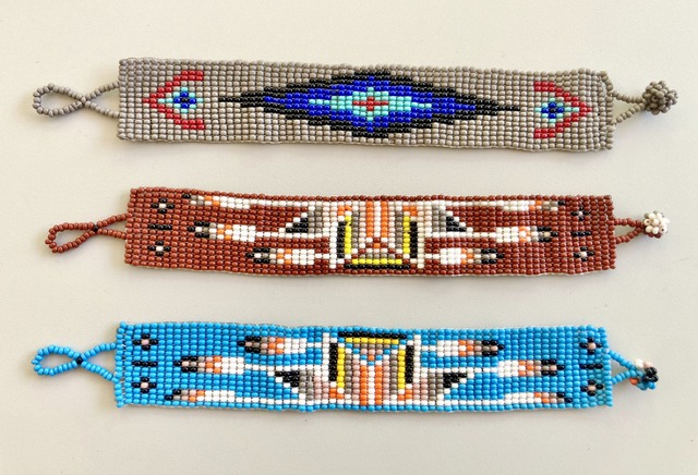 Beaded 15 Row Native American Style Bracelet Native American style