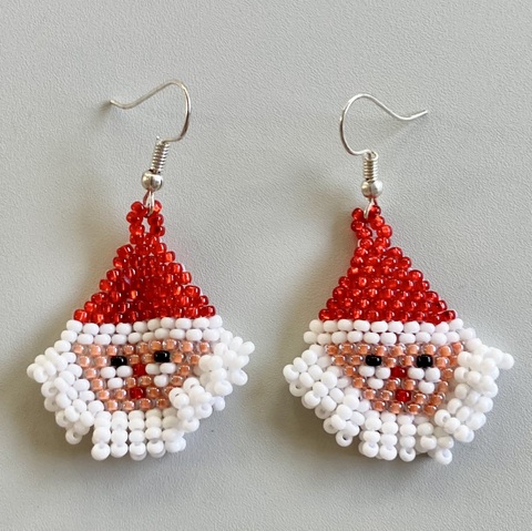 Santa Claus Earrings 